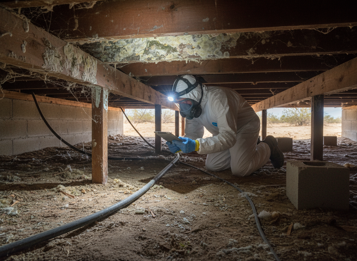 Inspecting Crawl Spaces For Hidden Mold In Littlerock Houses