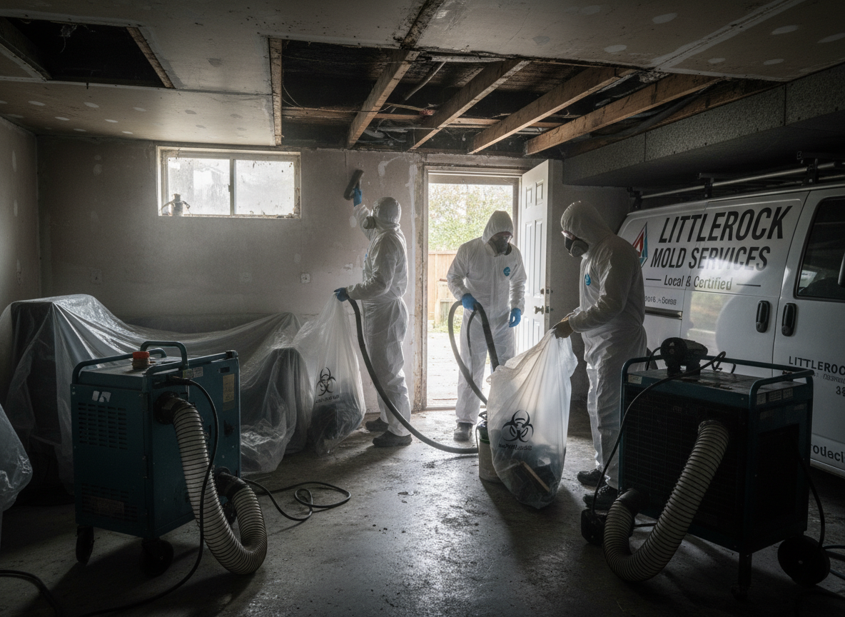 Mold Remediation Service work by Mold Remediation Service Littlerock in LITTLEROCK, California