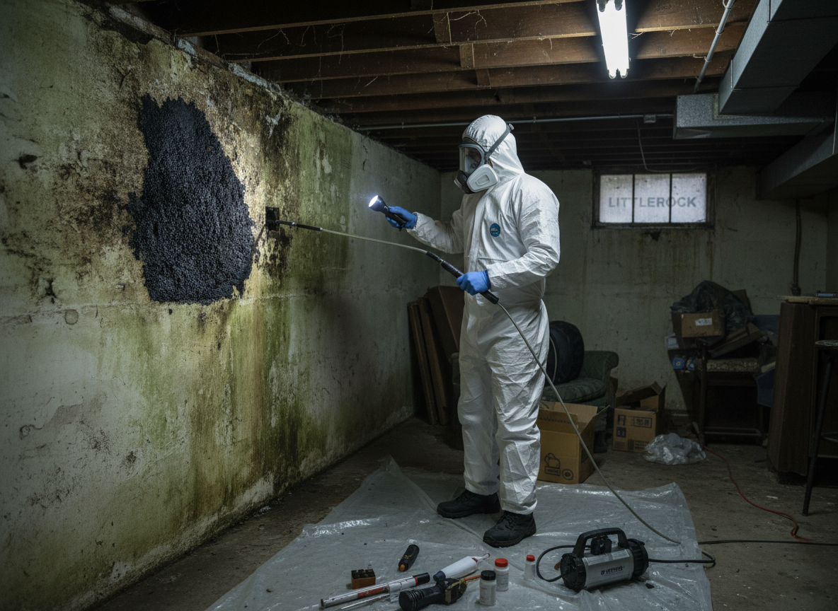 black mold inspection in LITTLEROCK