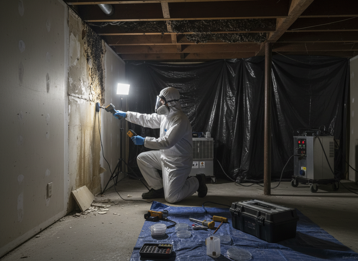Mold Inspection in LITTLEROCK