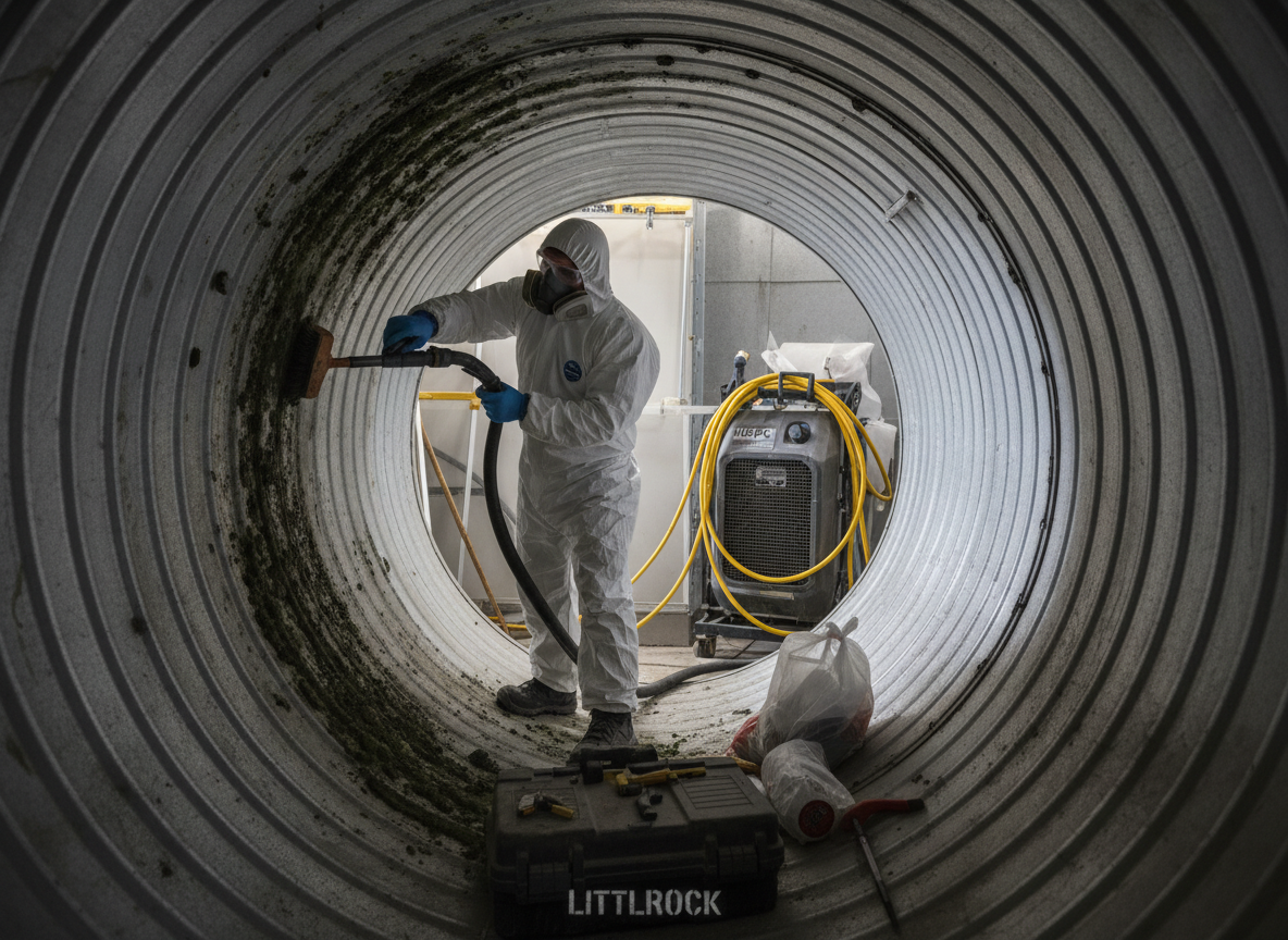 ventilation mold remediation in LITTLEROCK