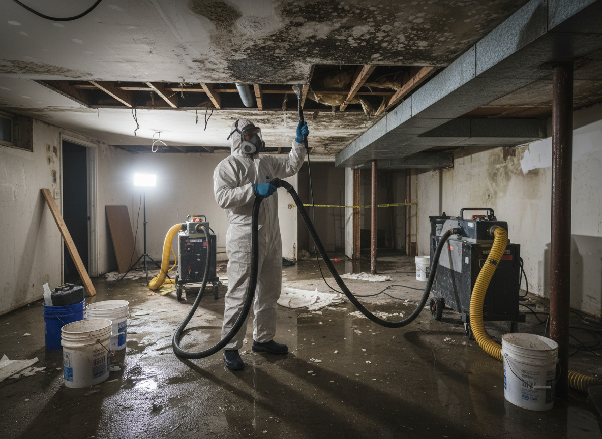 water damage mold remediation in LITTLEROCK